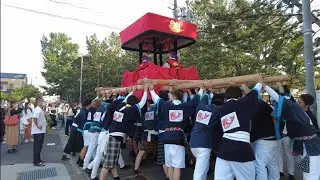 令和4年度 吉原祭 本祭 新濱組 地下廻り① 2022.10.16