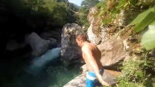 Saut Falaise corse !