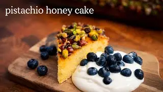 Pistachio Honey Cake |&nbsp;IvanEats