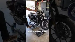 Стальной #мотоциклетный подъемник Pittsburgh 1500 фунтов от #HarborFreight #shorts