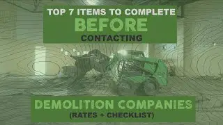 Top 7 Items to Complete BEFORE Contacting Demolition Companies (Rates + FREE Checklist)