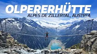 Olpererhütte Hike en los Alpes de Zillertal, Austria