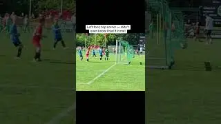 Weak foot? Nah. Left foot rocket into the top corner 🚀🔥 #TopBins #WeakFootWho #Goal