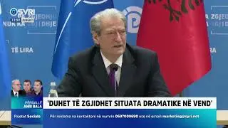 Berisha: E gjithë bota pret nga PD zgjidhje për situatën në Shqipëri, shteti i përmbyti shqiptarët