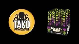 TB110 Death By Nishikik - 9 Shot Tube Rack - Tako Pyrotechnics 2025 Pre-Production