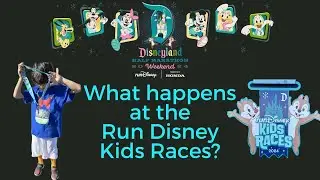 What happens at the @runDisney Kids Races at @Disneyland ?