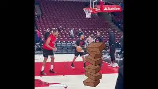 Tristan Thompson Only Scores Off the Court Misses Close Range Hook Shots Can't Shoot for Sh--