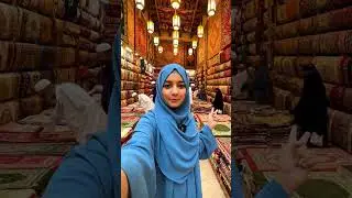 Madina Carpet Market | Beautiful Prayer Mats & Rugs #islamictravel #hijabehaya #islamicholysite #isl