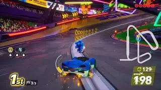 Sonic Racing CrossWorlds Offline/Single Player Demo Playthrough