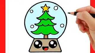 COME DISEGNARE UN ALBERO DI NATALE | Disegni facili ed educativi