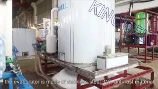 Video of Kingwell 30ton flake ice machine