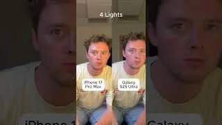 1&ndash;5 Lights Camera Test 💡 iPhone 17 Pro Max vs Galaxy S25 Ultra #CameraTest #S25Ultra #iPhone17ProMax