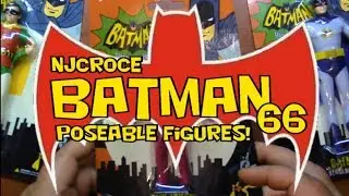 NJCroce Batman 66 Poseable Action Figures!