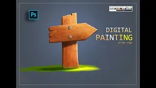 ARROW SIGN || PHOTOSHOP || DIGITAL PAINTING