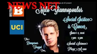 Milo Yiannopoulos at University of California Irvine - 6-2-2016!
