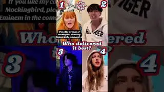 Who Sings MOCKINGBIRD Best? |1234 Cover Battle (Eminem Classic) #duet #coverbattle