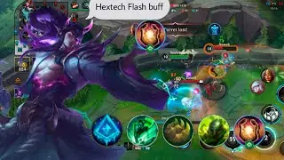 Hextech Flash Thresh Buff xD / Thresh Gameplay S12