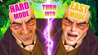 Hard Mode Turns Into Easy Mode Part 2 || Scary Mansion Horror Game 3D
