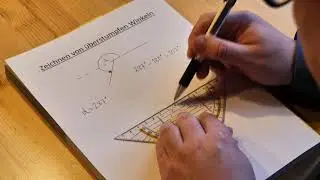 Zeichnen von überstumpfen Winkel