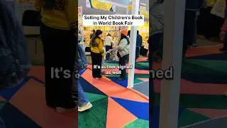 Selling my Children's Book in World Book Fair Delhi 📚🤩 #shorts #childrensbooks #viral #shortfeeds