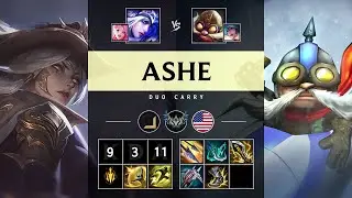 Ashe ADC vs Corki - NA Challenger Patch 25.08