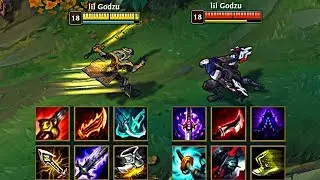 MASTER YI vs ZED FULL BUILD FIGHTS & Best 1v1 Moments