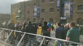 Robert Milligan Slave Profiteers Statue Removed by Tower Hamlets Residents #BlackLivesMatter