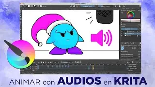 AUDIO in KRITA - How to animate with sound and music