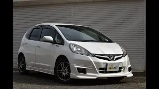 平成24年 ホンダ フィット【13G 10thアニバーサリー】無限StylingSet・ドアバイザー Moduloグリル・リアスポイラー JPStyle15インチAW オートネット 新潟 中古車情報