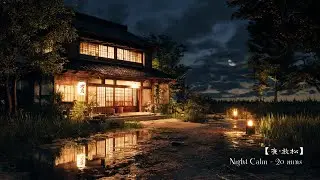 夜晚放松音乐 🌙 安静的夜，慢慢平静｜Night Relaxation Ambient #relaxingmusic #meditationmusic  #sleepmusic