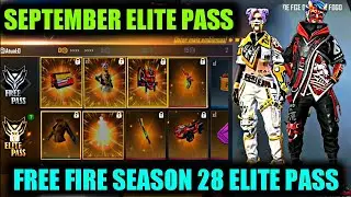 FREE FIRE SEASON 28 ELITE PASS | SEASON 28 ELITE PASS PRE ORDER REWARD | SEASON 28 ELITE PASS REVIEW