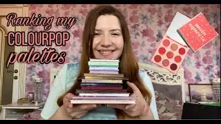 Ranking all my Colourpop palettes🌸 #colourpop #ranking #eyeshadowpalettes