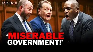 MPS OUTRAGED at David Lammy's 'BETRAYAL of British RIGHTS' during heated Commons debate