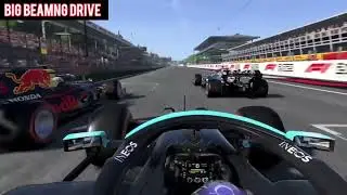 Lewis Hamilton Crash in Monza 2021 | F1 game 2021 | MERCEDES 🖤