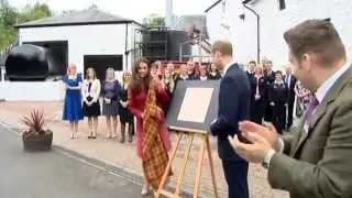 The Duke and Duchess of Cambridge visit Perth and Kinross