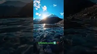 The beautiful nature of the river🏞️🥰 #love #nature #nature_lover