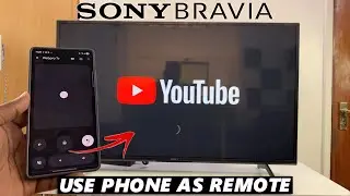 How To Use Smartphone as Remote Control On Sony Smart TV