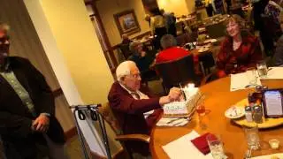 Aldon D  Nielsen   90th Birthday cake