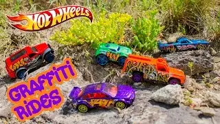 Hot Wheels Graffiti Rides 5-Pack. Покатушки на речке.
