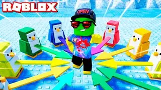 Нокаут пингвинов - выживет только один! Режим Knockout ROBLOX от Cool GAMES