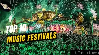 TOP 10 Music Festivals In The World || Mind blowing Music Festivals In The World
