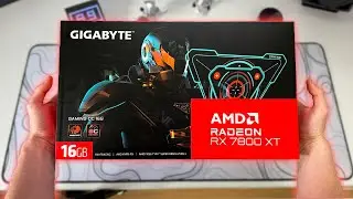 Unboxing the Best 1440p Budget GPU in 2025 - GIGABYTE Radeon&trade; RX 7800 XT GAMING OC 16G