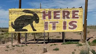 Route 66: Jackrabbit Trading Post in ￼Joseph City, AZ