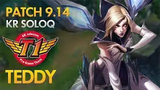 SKT T1 Teddy - Kai'Sa Bot Lane - KDA 22/1/2