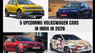 Volkswagen&rsquo;s BIG Plan for India 🇮🇳 | 5 New Cars Launching in 2026 ⚡ ID Polo EV to Tayron
