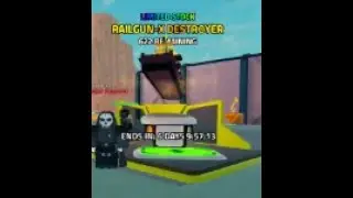 NEW Railgun X destroyer military tycoon (no words)