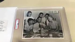 Lou Gehrig Original Type 1 Photo, PSA. 1939 Worlds Fair Signing Autographs