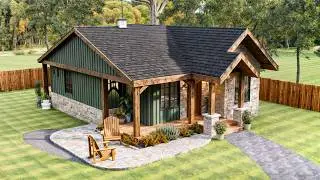 This 990sq ft Cottage Will Blow Your Mind: Small Space, Big Comfort!
