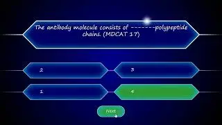 Immunity part 3 mcqs series for Medical and Dental College Admission Test