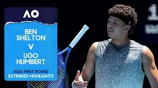 Ben Shelton v Ugo Humbert Extended Highlights | Australian Open 2026 First Round